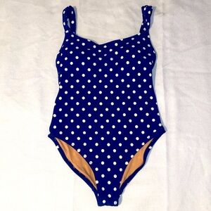 J.Crew Polka-Dot One Piece Swimwear Size 6